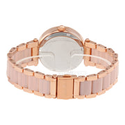  Shop Authentic Michael Kors Parker Pink Dial Two Tone Steel Strap Watch for Women - MK6110 - Luxxuri