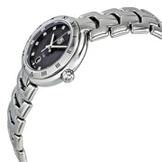  Shop Authentic Tag Heuer Link Quartz Diamonds Black Dial Silver Steel Strap Watch for Women - WAT1410.BA0954 - Luxxuri