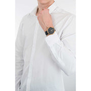  Shop Authentic Fossil Neutra Chronograph Black Dial Black Leather Strap Watch for Men - FS5381 - Luxxuri