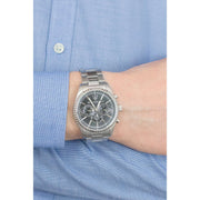  Shop Authentic Maserati Competizione Chronograph Black Dial Silver Steel Strap Watch For Men - R8853100014 - Luxxuri