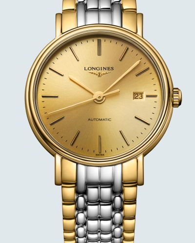  Shop Authentic Longines Presence 38.5mm Automatic Stainless Steel Watch for Men - L4.921.2.32.7 - Luxxuri