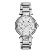  Shop Authentic Michael Kors Parker Silver Dial Silver Steel Strap Watch for Women - MK5615 - Luxxuri