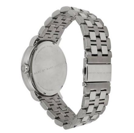  Shop Authentic Marc Jacobs Fergus Black Dial Silver Steel Strap Watch for Men - MBM5075 - Luxxuri