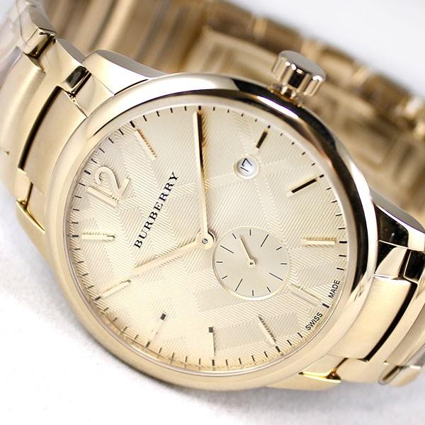  Shop Authentic Burberry The Classic Gold Dial Gold Steel Strap Watch for Men - BU10006 - Luxxuri