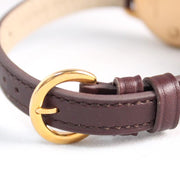 Shop Authentic Marc Jacobs Betty White Dial Brown Leather Strap Watch for Women - MJ1481 - Luxxuri