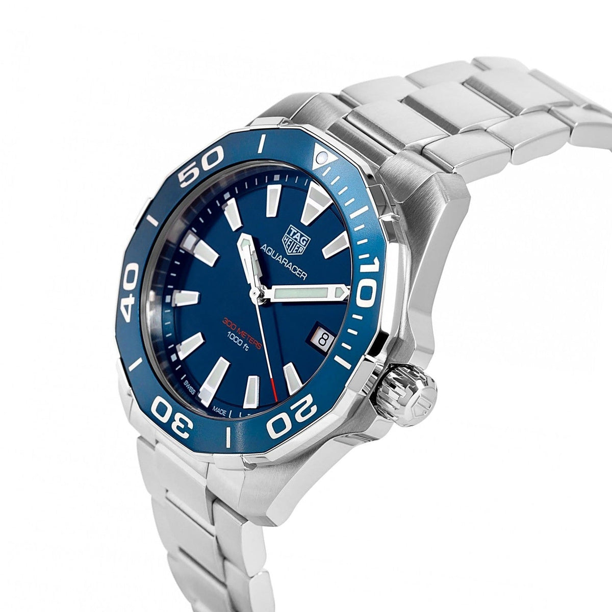  Shop Authentic Tag Heuer Aquaracer Blue Dial Watch for Men - WAY111C.BA0928 - Luxxuri