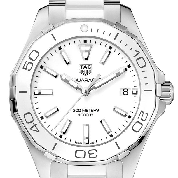  Shop Authentic Tag Heuer Aquaracer Quartz White Dial Two Tone Steel Strap Watch Women - WAY131B.BA0914 - Luxxuri
