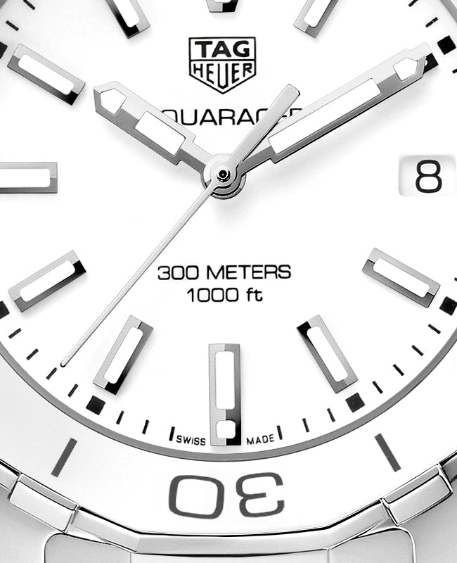  Shop Authentic Tag Heuer Aquaracer White Dial Watch for Women - WAY131B.BA0914 - Luxxuri
