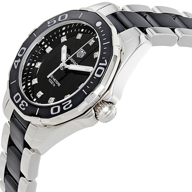  Shop Authentic Tag Heuer Aquaracer Black Dial Watch for Women - WAY131C.BA0913 - Luxxuri