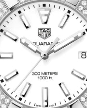  Shop Authentic Tag Heuer Aquaracer Diamonds White Dial Two Tone Steel Strap Watch for Women - WAY131F.BA0914 - Luxxuri