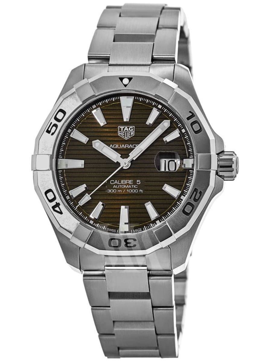  Shop Authentic Tag Heuer Aquaracer Sunray Brown Dial Watch for Men - WAY2018.BA0927 - Luxxuri