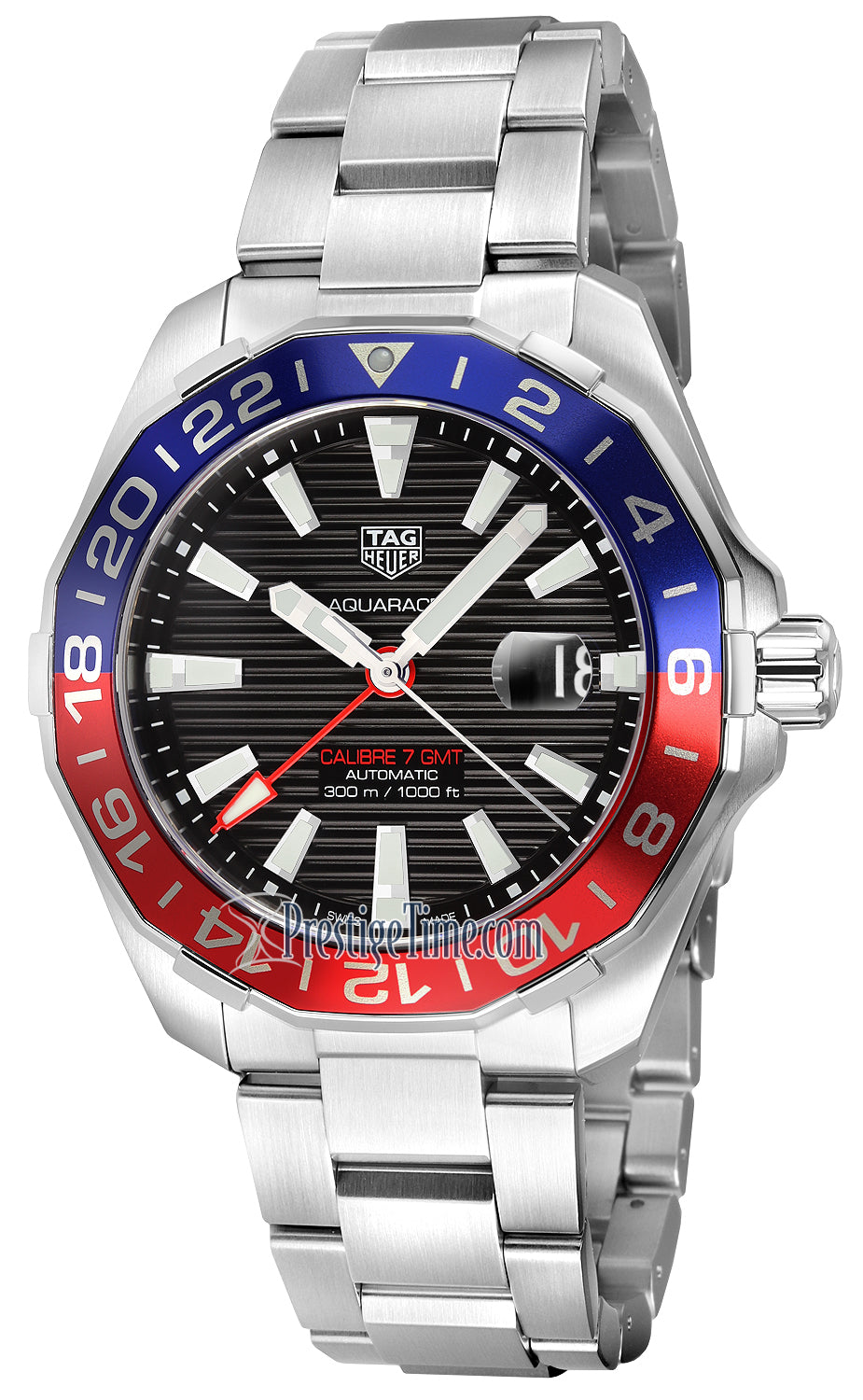  Shop Authentic Tag Heuer Aquaracer Pepsi Black Dial Watch for Men - WAY201F.BA0927 - Luxxuri