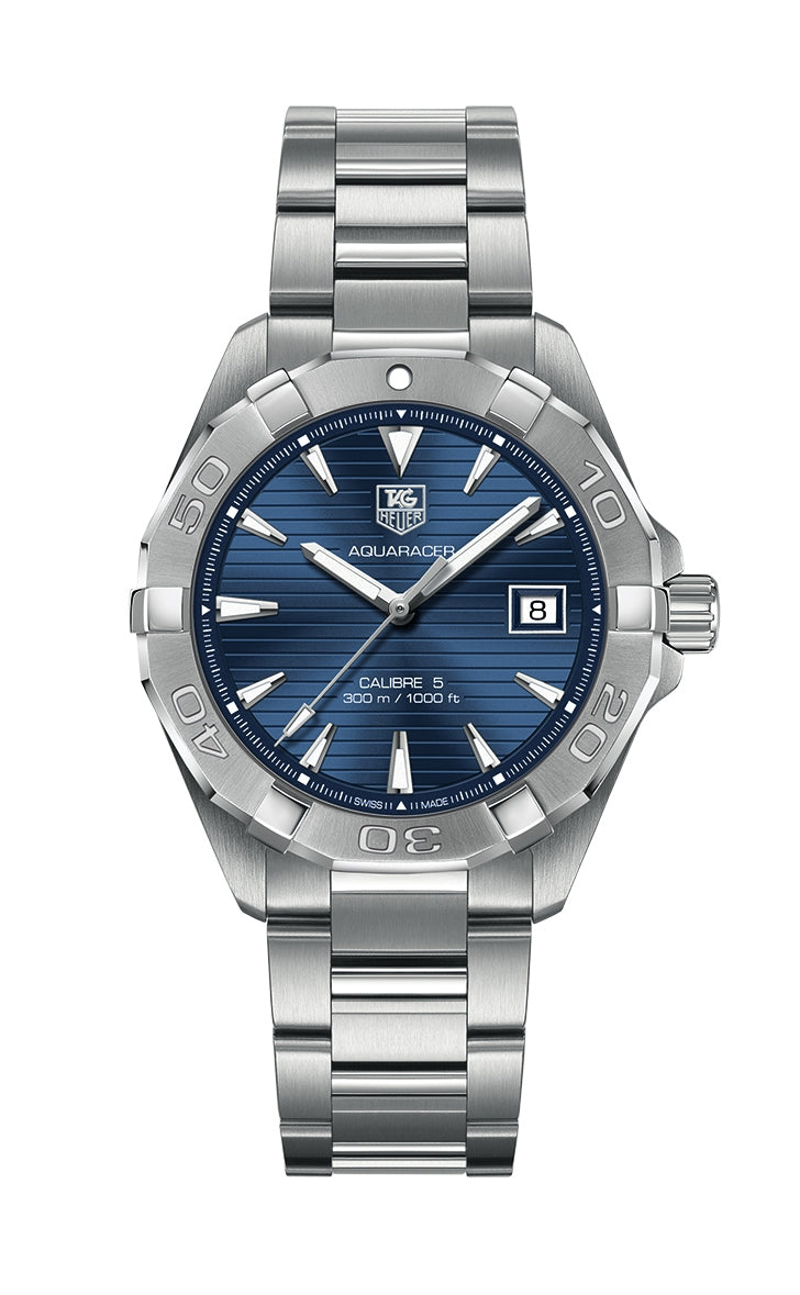  Shop Authentic Tag Heuer Aquaracer Blue Dial Watch for Men - WAY2112.BA0928 - Luxxuri