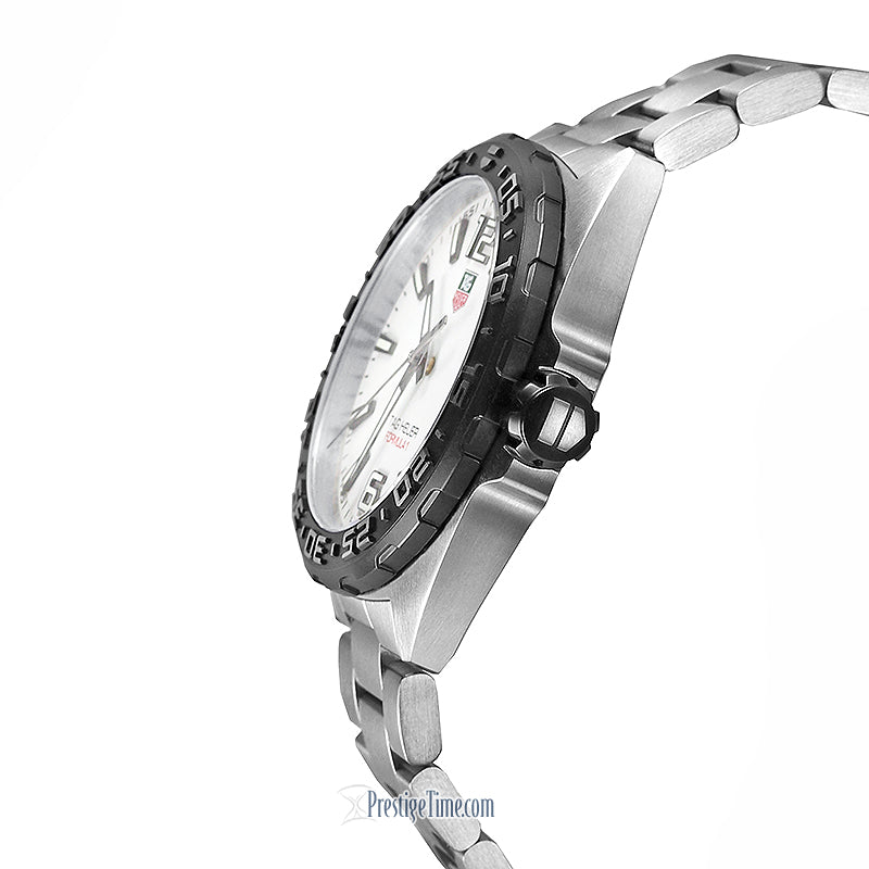  Shop Authentic Tag Heuer Formula 1 White Dial Watch for Men - WAZ1111.BA0875 - Luxxuri