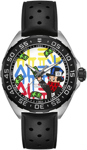  Shop Authentic Tag Heuer Formula 1 Alec Monopoly Special Edition Black Rubber Strap Watch for Men - WAZ1119.FT8023 - Luxxuri