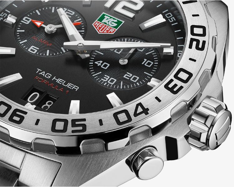  Shop Authentic Tag Heuer Formula 1 Black Dial Watch for Men - WAZ111A.BA0875 - Luxxuri