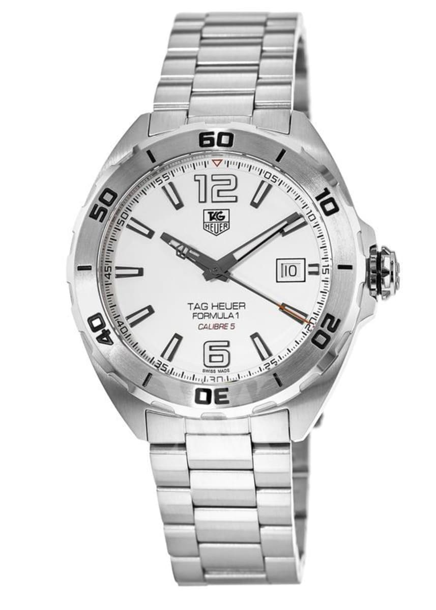  Shop Authentic Tag Heuer Formula 1 White Dial Watch for Men - WAZ2114.BA0875 - Luxxuri