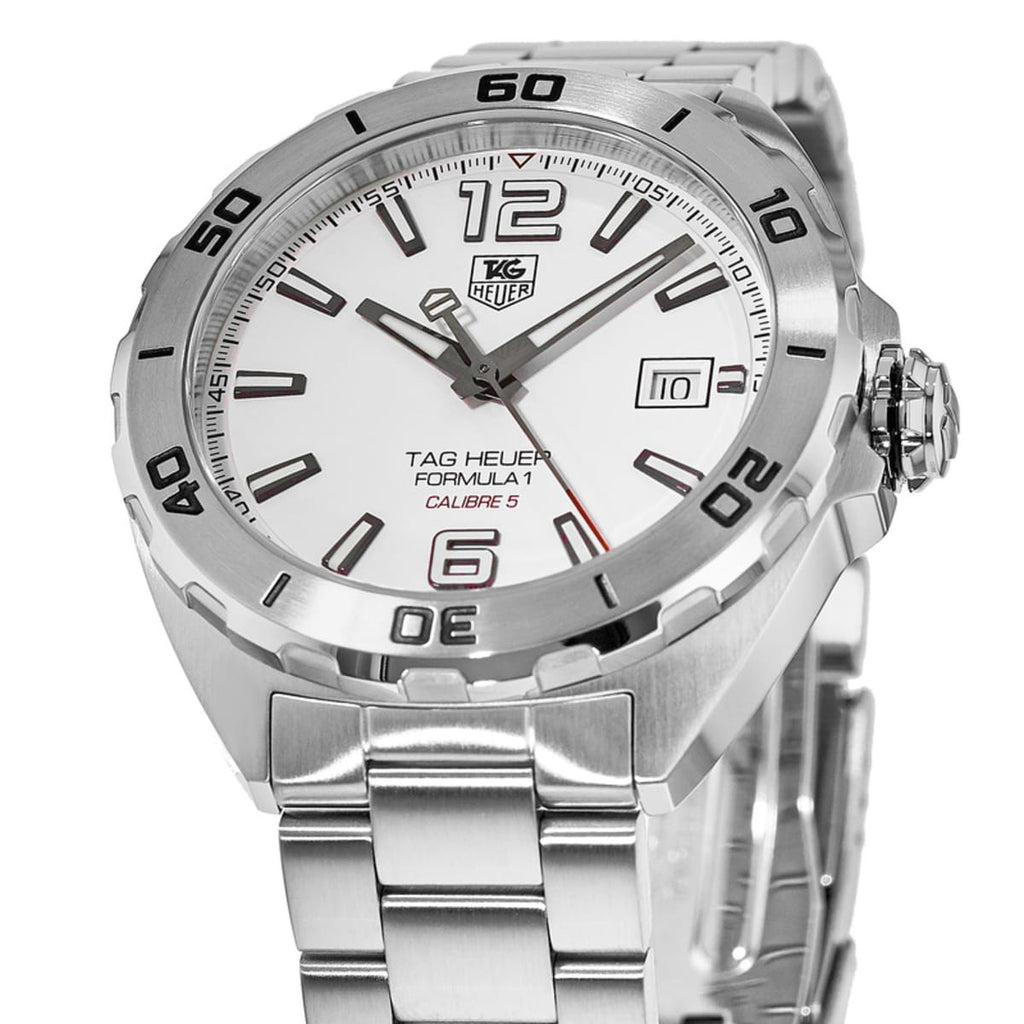  Shop Authentic Tag Heuer Formula 1 White Dial Watch for Men - WAZ2114.BA0875 - Luxxuri