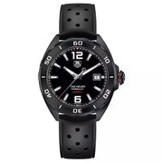  Shop Authentic Tag Heuer Formula 1 Automatic Black Dial Black Rubber Strap Watch for Men - WAZ2115.FT8023 - Luxxuri