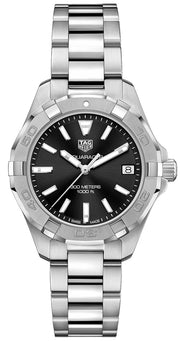  Shop Authentic Tag Heuer Aquaracer Black Dial Watch for Women - WBD1310.BA0740 - Luxxuri