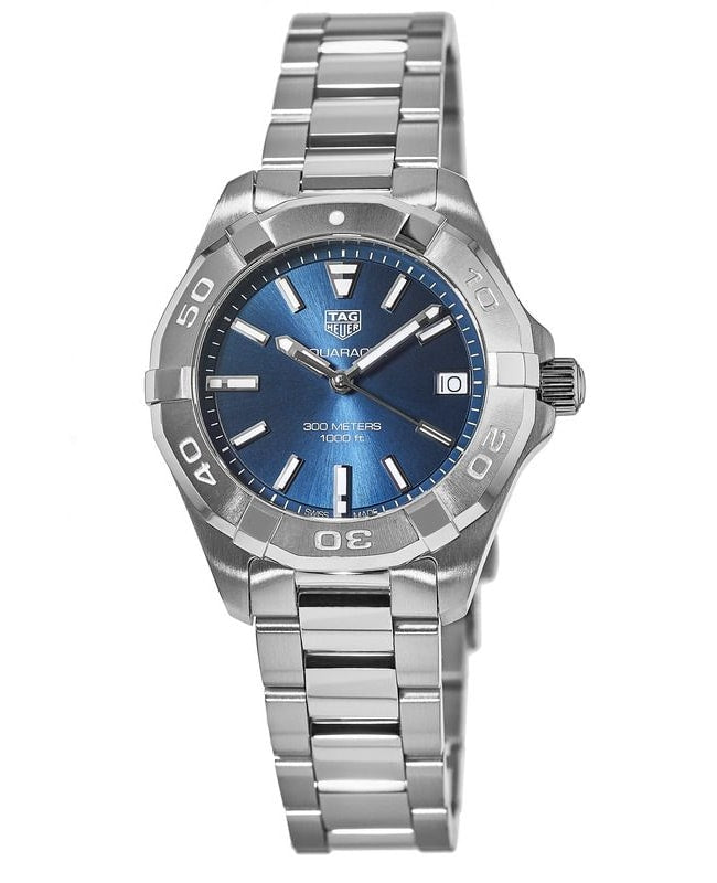  Shop Authentic Tag Heuer Aquaracer Blue Dial Watch for Women - WBD1312.BA0740 - Luxxuri