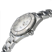  Shop Authentic Tag Heuer Aquaracer Diamonds Mother of Pearl Dial Silver Steel Strap Watch for Women - WBD131B.BA0748 - Luxxuri