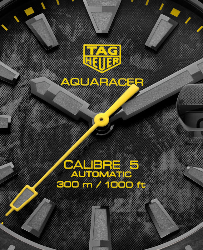  Shop Authentic Tag Heuer Aquaracer Carbon Dial Watch for Men - WBD218B.FC6446 - Luxxuri
