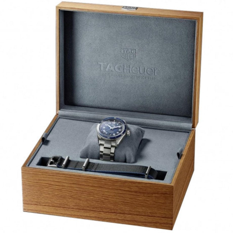  Shop Authentic Tag Heuer Autavia Blue Dial Watch for Men - WBE5116.EB0173 - Luxxuri