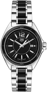  Shop Authentic Tag Heuer Formula 1 Quartz Black Dial Two Tone Steel Strap Watch for Women - WBJ141AA.BA0973 - Luxxuri