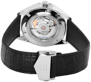  Shop Authentic Tag Heuer Carrera Day Date Black Dial Black Leather Strap Watch for Men - WBN2013.FC6503 - Luxxuri