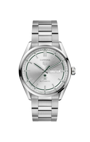  Shop Authentic Tag Heuer Carrera Automatic Silver Dial Silver Steel Strap Watch for Men - WBN2015.EB0283 - Luxxuri