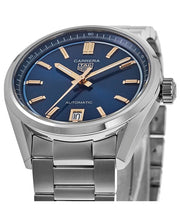  Shop Authentic Tag Heuer Carrera Date Blue Dial Silver Steel Strap Watch for Women - WBN2311.BA0001 - Luxxuri