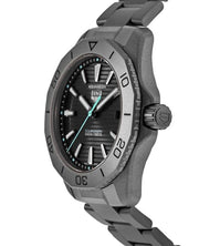  Shop Authentic Tag Heuer Aquaracer Professional 200 Solargraph Quartz Black Dial Silver Steel Strap Watch for Men - WBP1180.BF0000 - Luxxuri