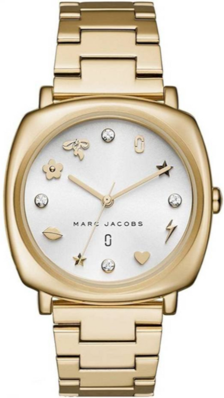  Shop Authentic Marc Jacobs Mandy White Dial Gold Steel Strap Watch for Women - MJ3573 - Luxxuri