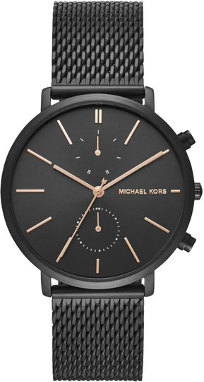  Shop Authentic Michael Kors Jaryn Black Dial Black Stainless Steel Strap Watch for Men - MK8504 - Luxxuri