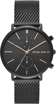  Shop Authentic Michael Kors Jaryn Black Dial Black Stainless Steel Strap Watch for Men - MK8504 - Luxxuri