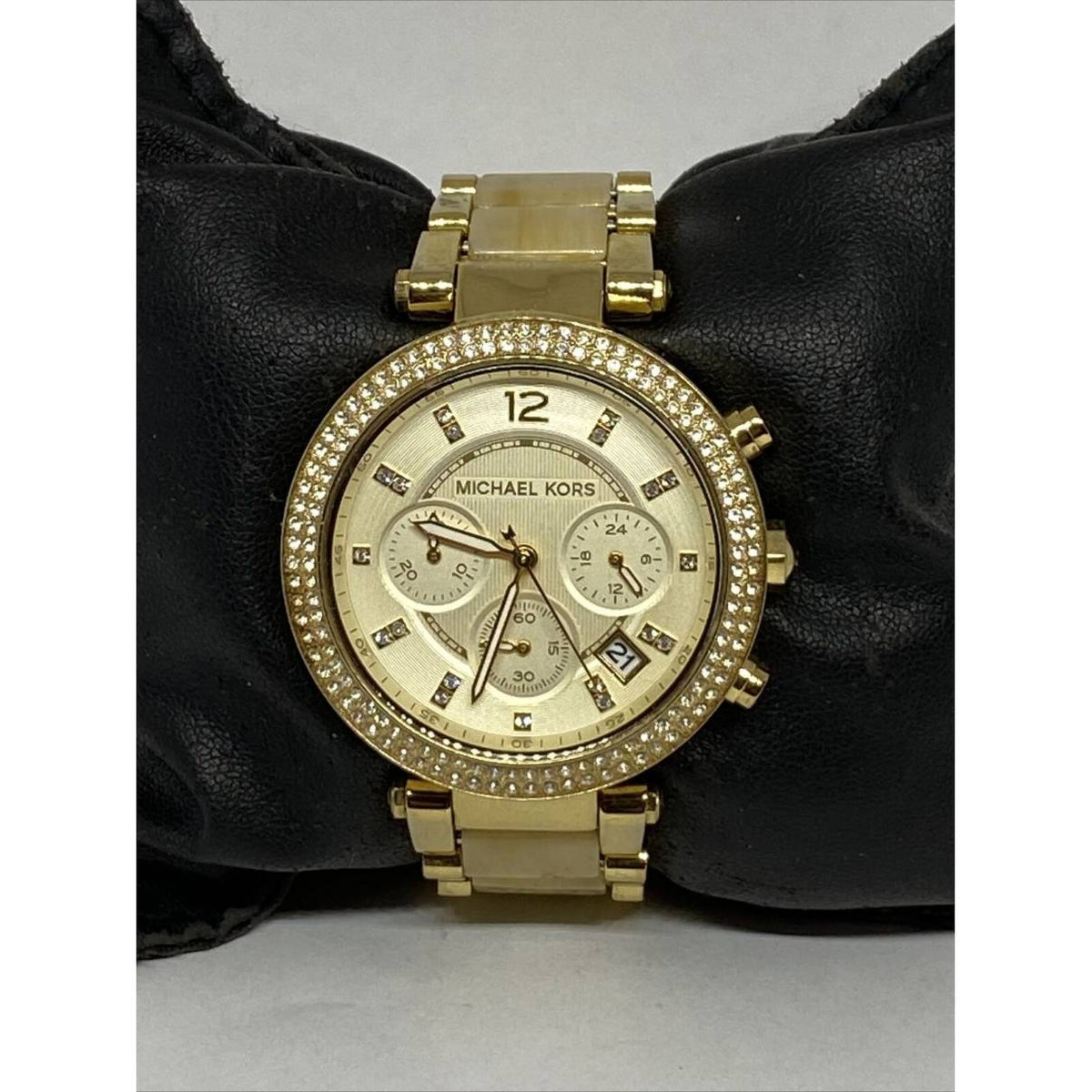  Shop Authentic Michael Kors Parker Gold Dial Gold Steel Strap Watch for Women - MK5632 - Luxxuri