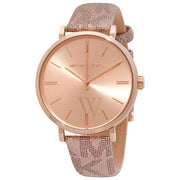  Shop Authentic Michael Kors Addyson Quartz Rose Gold Dial Pink Leather Strap Watch for Women - MK2953 - Luxxuri