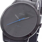  Shop Authentic Fossil The Minimalist Black Dial Black Steel Strap Watch for Men - FS5308 - Luxxuri
