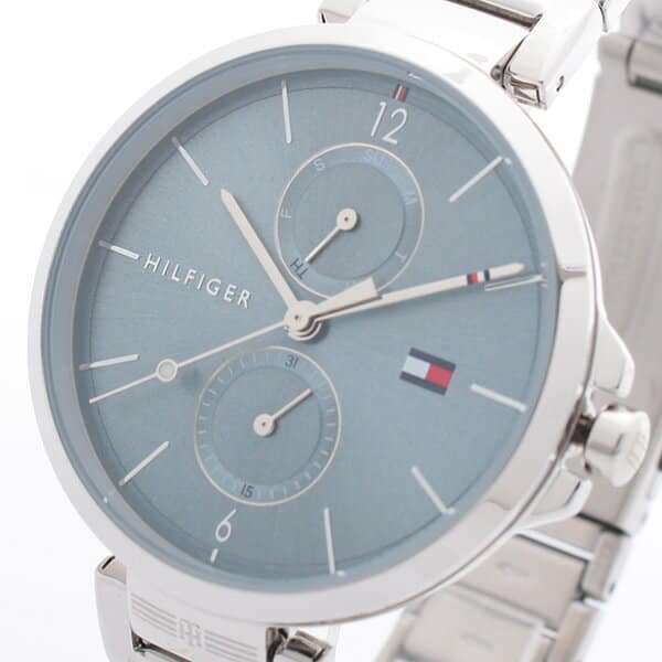  Shop Authentic Tommy Hilfiger Angela Blue Dial Silver Steel Strap Watch for Women - 1782126 - Luxxuri
