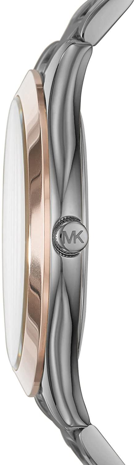  Shop Authentic Michael Kors Runway Quartz Grey Dial Grey Steel Strap Watch For Women - MK8576 - Luxxuri