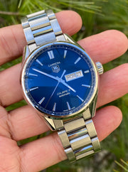  Shop Authentic Tag Heuer Carrera Blue Dial Watch for Men - WAR201E.BA0723 - Luxxuri