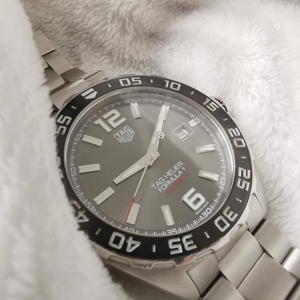  Shop Authentic Tag Heuer Formula 1 Anthracite Dial Watch for Men - WAZ2011.BA0842 - Luxxuri