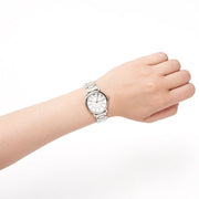  Shop Authentic Marc Jacobs Roxy White Dial Silver Steel Strap Watch for Women - MJ3525 - Luxxuri