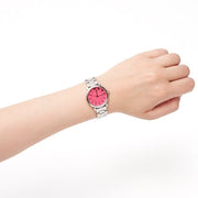  Shop Authentic Marc Jacobs Roxy Pink Dial Silver Steel Strap Watch for Women - MJ3528 - Luxxuri