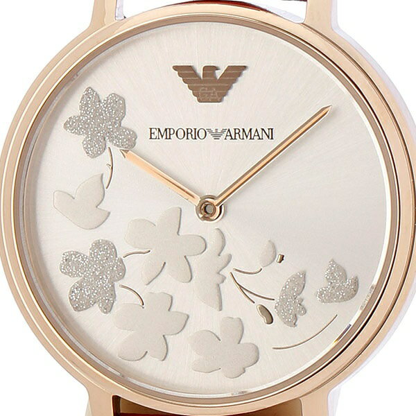  Shop Authentic Emporio Armani Kappa Classic Quartz Silver Dial Red Leather Strap Watch For Women - AR11114 - Luxxuri