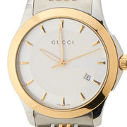  Shop Authentic Gucci G Timeless Silver Dial Two Tone Steel Strap Watch For Men - YA126409 - Luxxuri