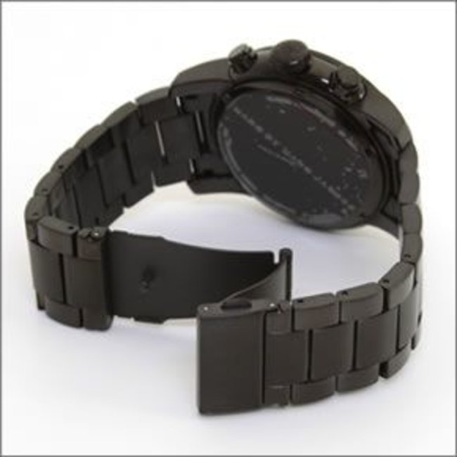  Shop Authentic Marc Jacobs Larry Chronograph Black Dial Black Steel Strap Watch for Men - MBM5032 - Luxxuri
