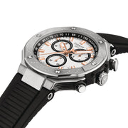  Shop Authentic Tissot T Race Chronograph White Dial Black Rubber Strap Watch For Men - T141.417.17.011.00 - Luxxuri