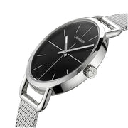  Shop Authentic Calvin Klein Even Black Dial Silver Mesh Bracelet Watch for Women - K7B23121 - Luxxuri